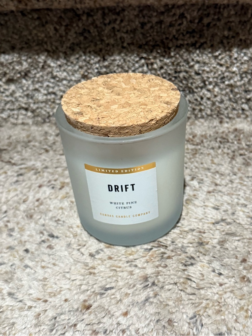 CANVAS CANDLE COMPANY - DRIFT Hand Poured Soy Candle